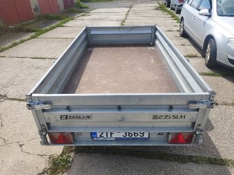 Prodám přívěsný zaslaw 235suh vozík 1 tuna nosnost - 4