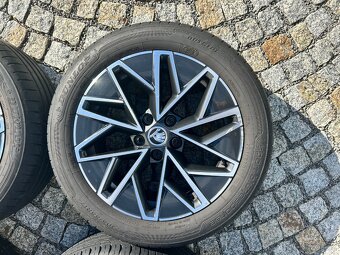 alu kola Škoda Octavia, barva antracit, 7J x 17, ET 46 - 4
