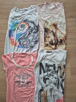 Dámská trika, triko, trička, sada, balík. - 4