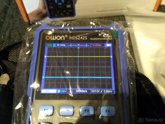 NOVÝ OSCILOSKOP MULTIMETR GENERÁTOR OWON HDS 242S - 4