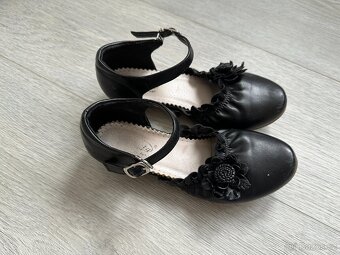 Dívčí černé baleríny John Garfield, vel. 31 - 4
