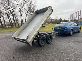 Bržděný sklopný přívěs Saris 2000 kg, 150x270 cm, nová stk - 4