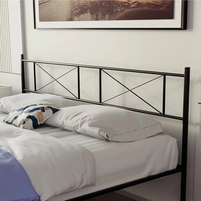 Nová kovová robustní postel Dreamzie 140x190 #B0CKBCNJMV - 4