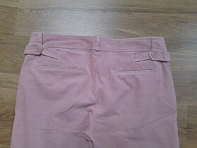 Krásné starorůžové kalhoty Zara, vel. M - 4