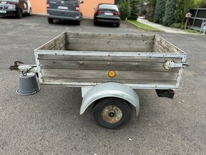 Přívěsný vozík IFA retro NDR DDR vč dokladů - 4
