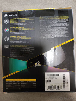Ventilátory Corsair 120mm – velmi krátce použité - 4