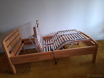 Elektrická polohovací postel - Top stav - 4
