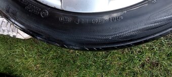 Alu kola 225/50 r17 5x112 letní pneu vw skoda - 4