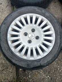 Al kola Citroen 6Jx15 CH4-27 s pneu 185/60 R15 88H -4 ks - 4
