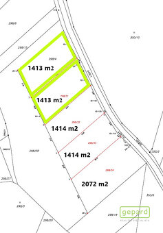 Prodej stavebního pozemku, 1413 m2, Úhlejov, okres Jičín - 4
