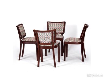 Original židle THONET nově o přečalounění, 4 kusy. - 4