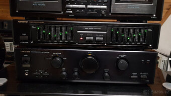 Onkyo hifi sestava včetně ovladače a manuálů. - 4