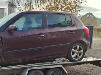nd ze škoda fabia 2, 1.2.TSI 63kW, Rosso,bílá,červená - 4