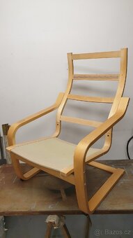 Rám křesla POÄNG + podnožka - 4