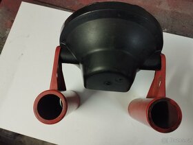 Jawa 350/634 hrnec světlometu s držáky - 4