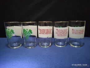 Retro skleničky - 4