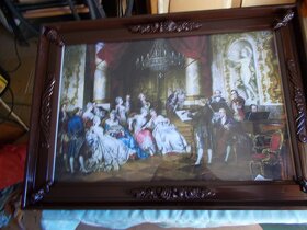 Obraz v hnědém rámu - 4