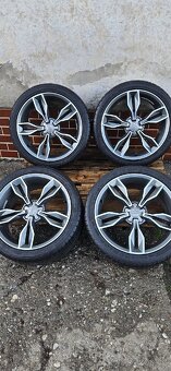 Alu kola r18 Audi, 5x100, letní 225/40 - 4