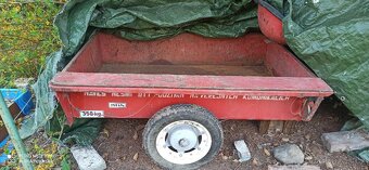 Malotraktor Tera Vari s vozíkem a příslušenstvím - 4