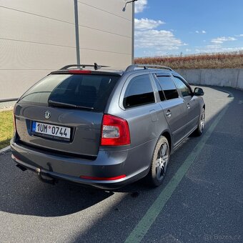 ŠKODA OCTAVIA II RS 2.0 TDI VELKÝ SERVIS, KRÁSNÝ STAV, KŮŽE - 4