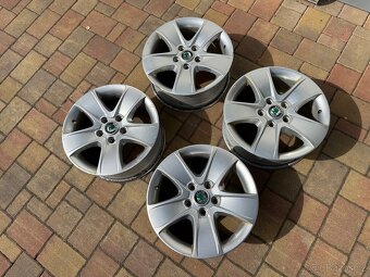 Alu kola ŠKODA R16 5x112 - 4