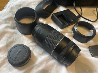 Canon EOS 250D + základní objektiv + teleobjektiv + SD karta - 4