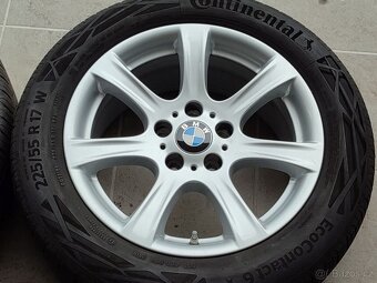 Zánovní letní ALU komplet BMW 17" 5x120 ET34 pneu 225/55/17 - 4