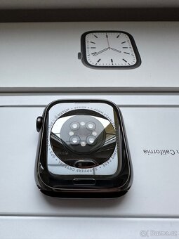 Apple Watch 7 - 45mm Stainless Steel Cellular– Graphite 🔥 - 4