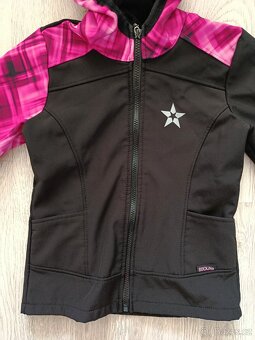 Dívčí softshellová bunda 110 - 4