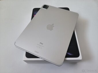 apple ipad PRO 11 M1 128gb Silver Cellular / 3. Generácia - 4
