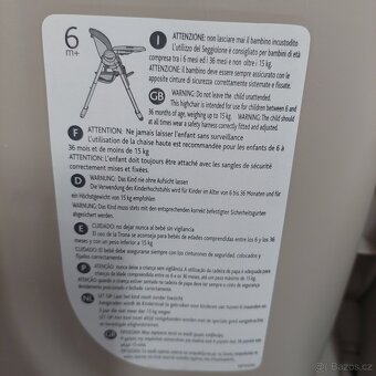 Jídelní židlička Chicco - 4