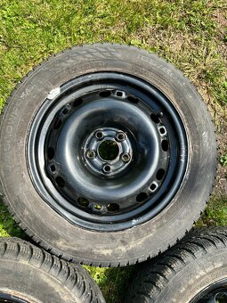 Zimní pneu 185/60 R15 + disk 6Jx15 ET38 5x100 - 4
