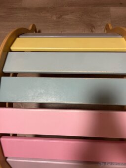 Elis design Montessori duhová houpačka 5v1 - 4