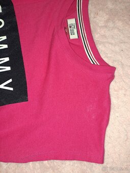 Krasne malinove saty Tommy Hilfiger S - 4