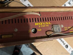 Prodám starší rádio Royal S734 TE - 4