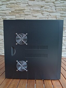 Skříň duplikátoru CD/DVD/Blu-Ray medií, ALU, černá, 9, Nové - 4