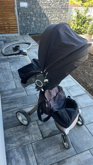 2x dětský kočárek Stokke - Xplory + Trailz - 4