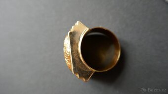 ZLATÉ PRSTENY VERSACE 13.15G//4.1G//14 KARÁTŮ 585 PUNCOVÁNO - 4