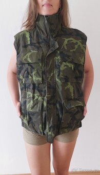 Vojenská maskáčová vesta - velikost M - 4