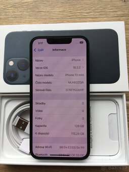Apple iPhone 13 mini 128GB černý - 4
