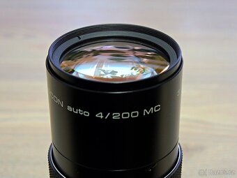 Pentacon Auto MC 4.0/200 (M42 závit) - 4