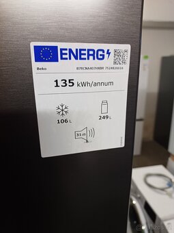Nová lednice BEKO 203 cm, NeoFrost ZÁRUKA - 4