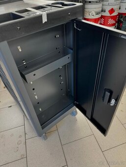 Dílenský vozík Kraftwelle s nářadím na kolečkách - 4