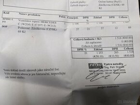 Ventilátor topení Mercedes Benz C / E (W204, C207, W212) - 4