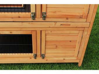 Králíkárna Dvoupatrová KK20 (120x51x105cm) - 4