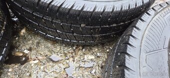 Plechové kola R15 5x118, zimní pneu 215/70C boxer, ducato - 4