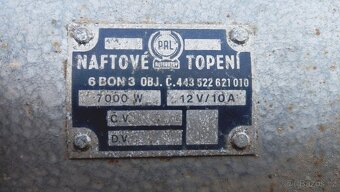 Naftové topení praga v3s - 4