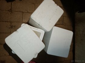 Polystyrenový termobox 3ks - 4