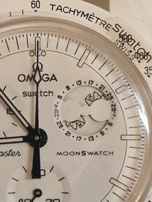 Omega Swatch Snoopy Moonswatch bílé (white) - 4