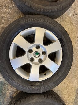 Alu kola Škoda octvia 15” - 4